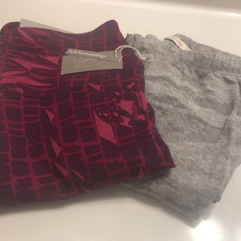 Soft Surroundings pair of XS leggings